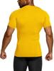 Tesla Short Sleeve Compression UV Compression Perfect for Base and Product Men's Undershirt, Protection, Sweat-Wicking, Quick-Drying, Shirt, Running,