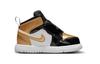 Jordan Sky Jordan 1 Mid Black Metallic Gold White TD DV6068-071