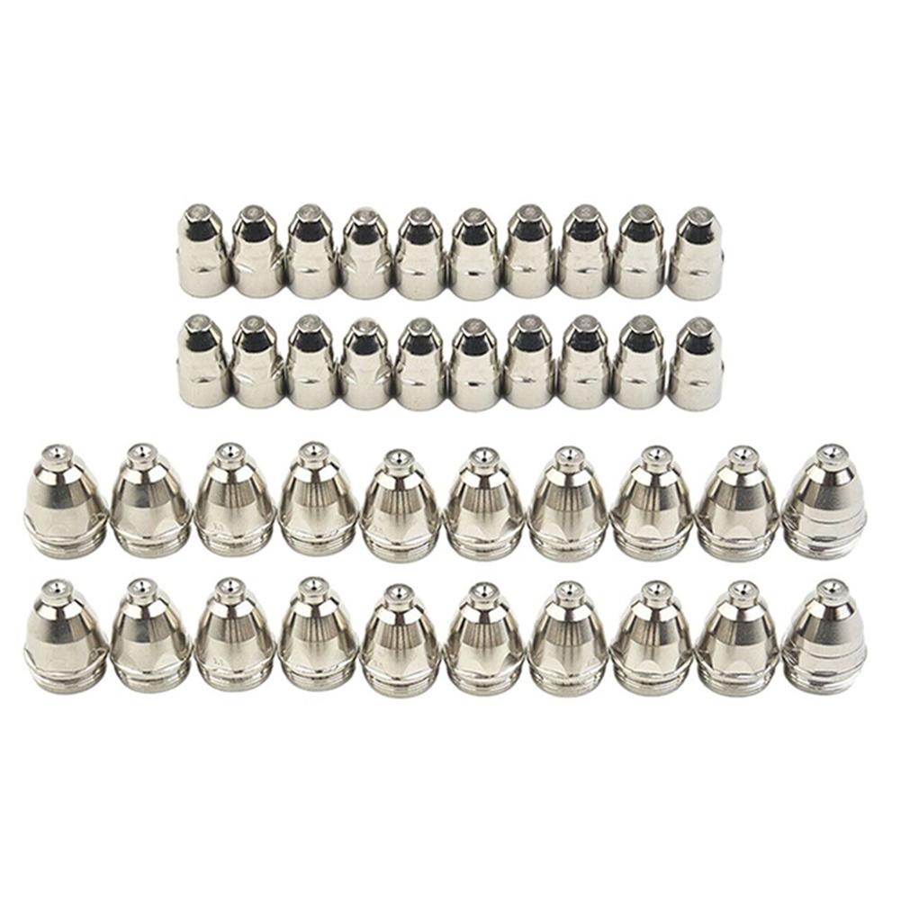 Air Plasma Torch Cutting Nozzle DIY Plasma Cutting 1.1mm Nozzle Head Diameter Embedded Hafnium For P80 Plasma Torch