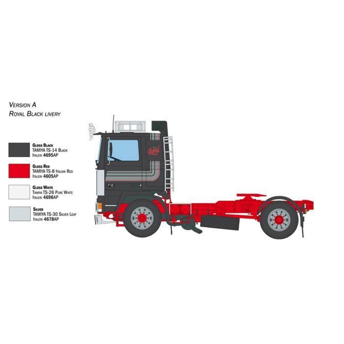 1/24 maquette à monter - VOLVO F12 INTERCOOLER - ITALERI - ITA3957