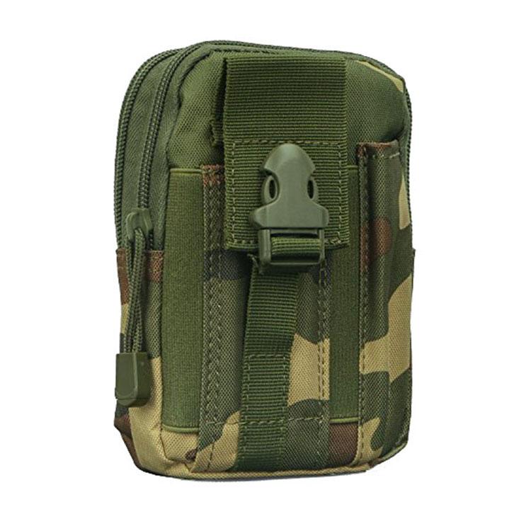 AYPPRO Tactical Camouflage Waist Bag Mobile Phone Saddlebag for Hiking Riding Camp Convenient Mobile Access