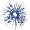 36Pcs Terminal Removal Tool Kit Depinning Tool Electrical Connector Pin Removal Terminal Disassembly Tools Car Pin Extraction