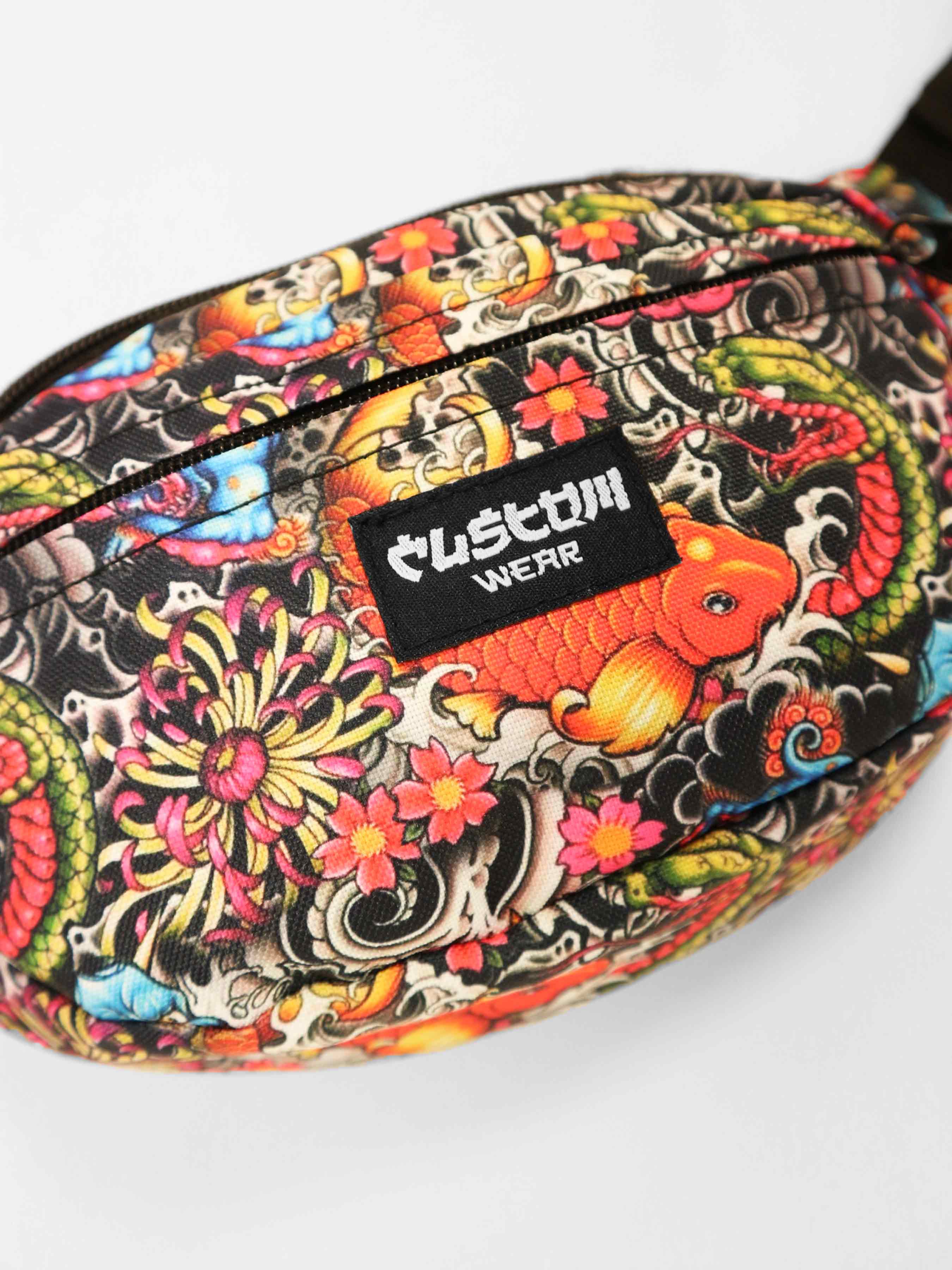 

Бананка сумка на пояс чоловіча Custom Wear Triada Tattoo 22x15x8 cm