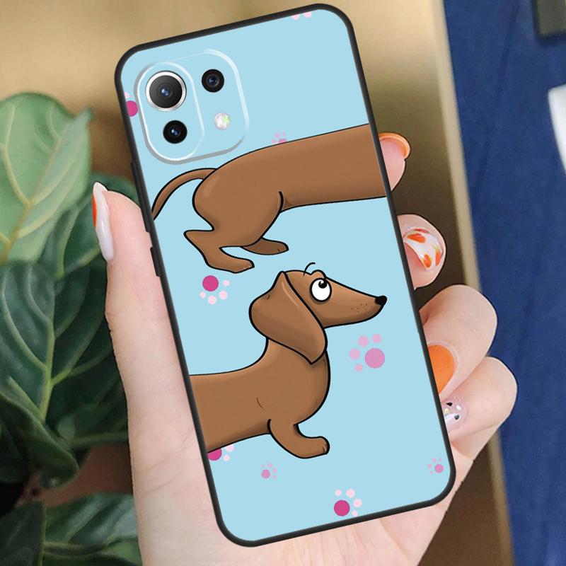 Dachshund Teckel Dackel Dog Case For Xiaomi 17 Pro Max 14 15 Ultra 13T 14T 15T Pro POCO F8 F7 F5 F6 X5 X6 X7 Pro Coque