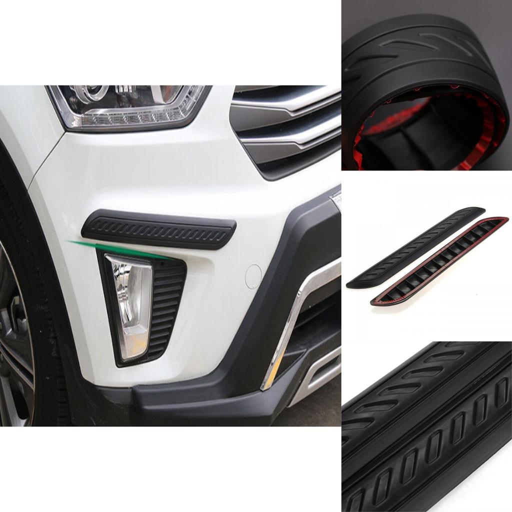 Protezione Angolare Paraurti Auto di Qualità Premium Accessori Copertura Protezione Porta Labbro Barra Antiurto Finitura 2pz Per Tutte le Auto