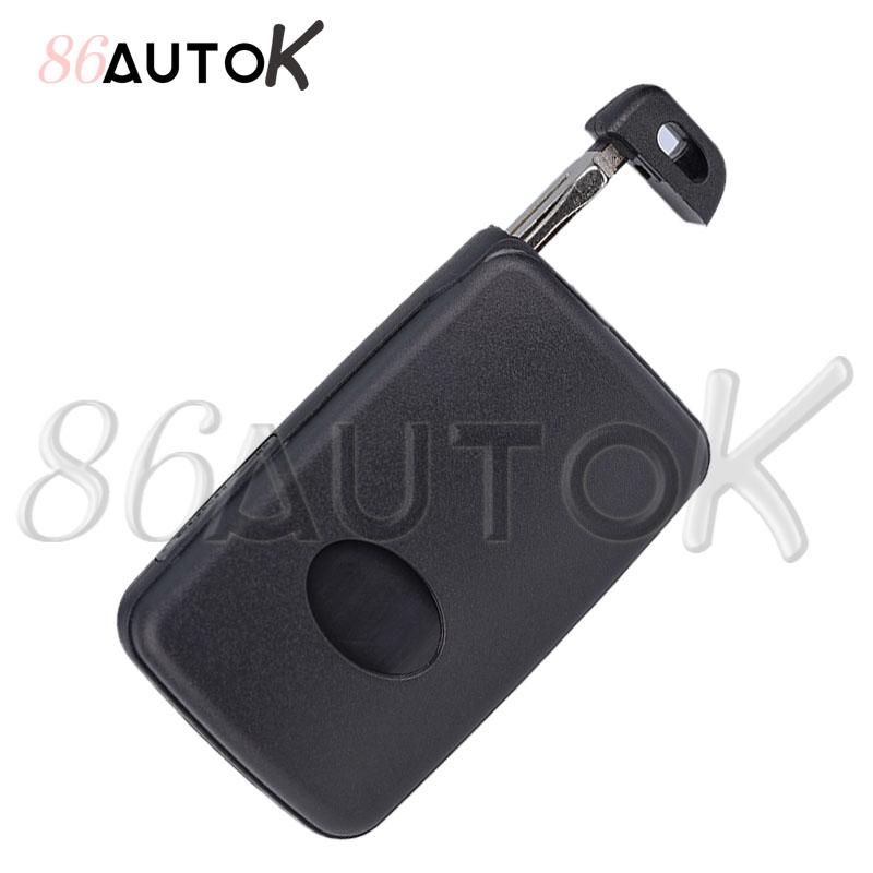 Autofernbedienungsschlüssel für Toyota Avensis Prius 2010-2015 Auto Smart Key Fob FSK 433MHZ ID4D Chip 61A449-0011 F433 B74EA B75EA 2Tasten