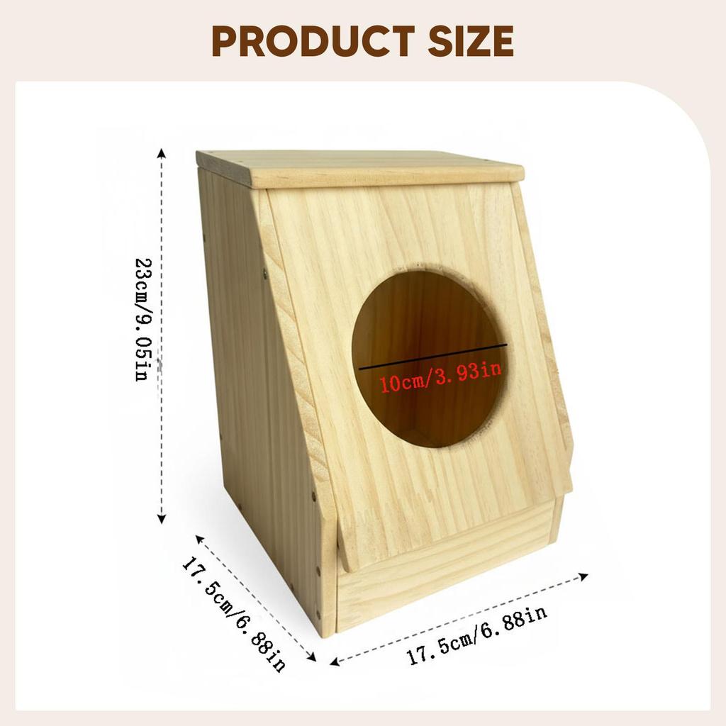 Easy-to-use Wooden Hay Feeder for Small Pets, Grass Rack, Holder, Pet Holder