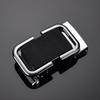 Men's Rectangle Auto Lock Belt Buckle Single 4.0 Points Zinc Alloy Vintage Jeans Button Flat Toothless Exquisite Workmanship
