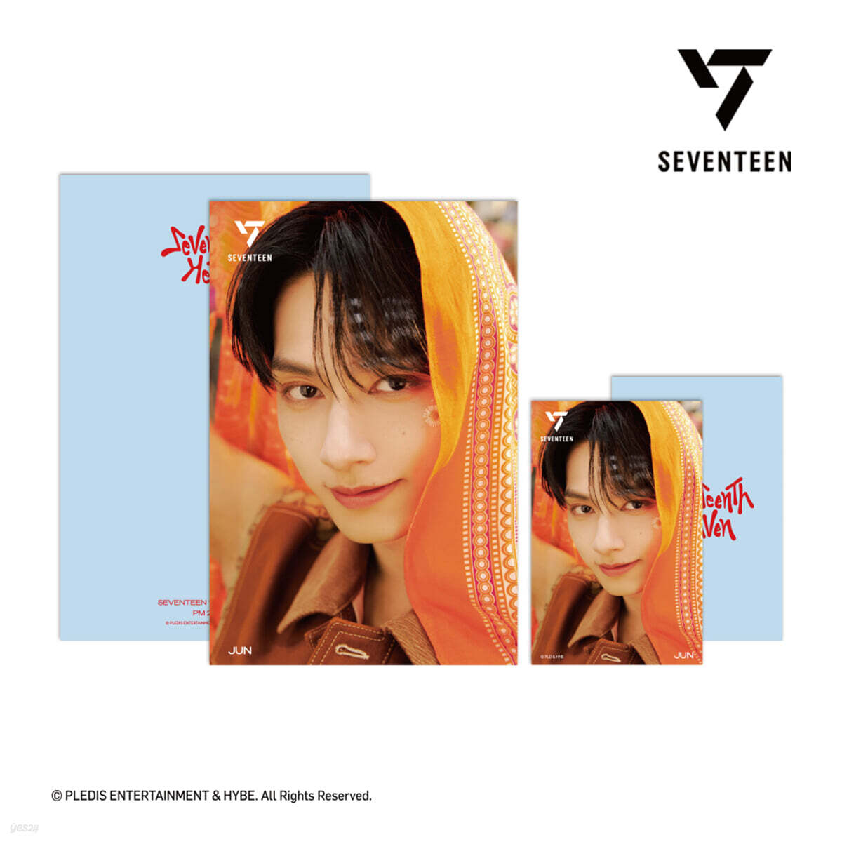 

[SEVENTEEN - SEVENTEENTH HEAVEN] 3D Lenticular Postcard [PM 2:14 ver.][Jun ver.]
