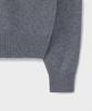 Beulaendideu [Superior] Cloud Superfine V-Neck Knit [Melange Gray]