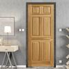 Wood Grain Door Sticker Wallpaper PVC Landscape Home Decor Furniture Vinyl Wrap Waterproof Wall Sticker Bedroom Door Decorative Film