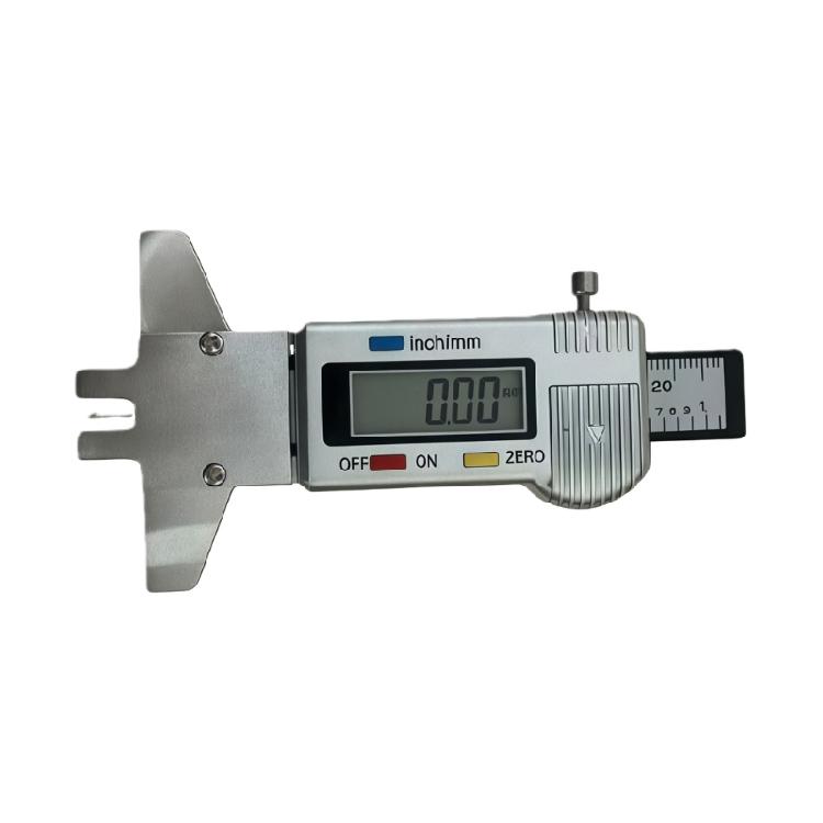 Professional Guitar Digital String Distance Ruler with LCD Display Accurate Measurement Compact for Convenient Handling