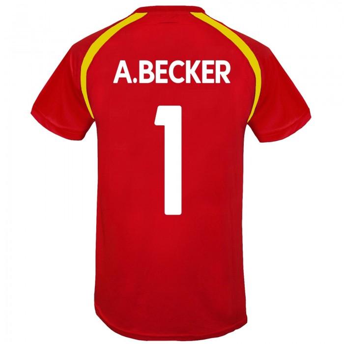 Liverpool FC Men's A.Becker 1 Polyester T-Shirt