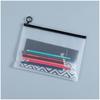 100pcs PVC Pencil Bags Transparent Waterproof Pencil Case Multifunction Pencil Pouch Stationary Organizer