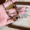 Vintage Brown Camera Pendant Necklace 2025  Kpop Hip-Hop Simple Personality Women Men Punk Y2K Charms Jewelry Accessories