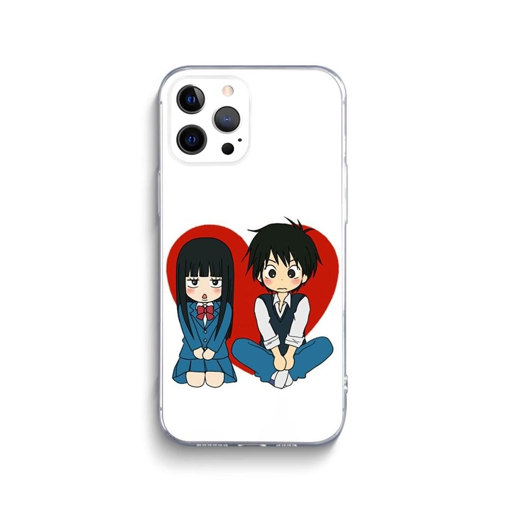 Kimi ni Todoke Sawako Phone Case For iPhone 15,14,13,12,11 Plus,Pro,Max,XR,XS,X,7,8 Plus,SE,Mini Transparent Silicone Soft