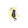 Cat Moon Enamel Pins Love Ice Cream Cat Coffee Planet Wizard Glasses Magic Book Alloy Brooch Badge Punk Jewelry