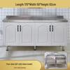Economical Stainless Steel Kitchen Cabinet for Rental Homes