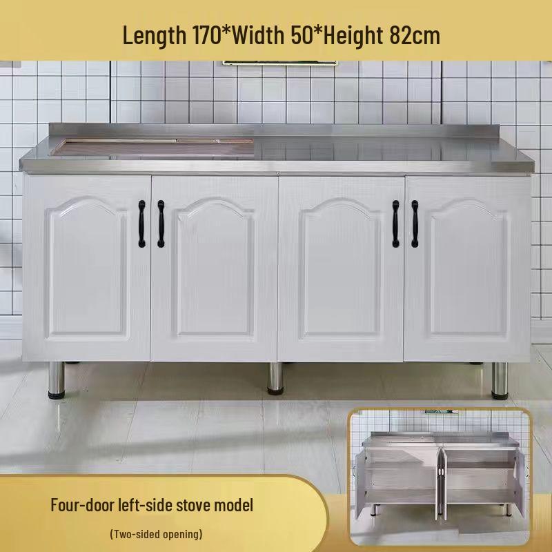 Economical Stainless Steel Kitchen Cabinet for Rental Homes