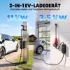 Mobile Wallbox 11kW 8m Typ 2 CEE 6–16A auf Typ 2 IP65 für EV PHEV