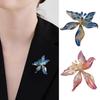 Peony Flower Brooch Pin for Women Enamel Floral Lapel Pins Zinc Alloy Flower Brooch for Clothes Hat Dress Accessories Prom Jewelry