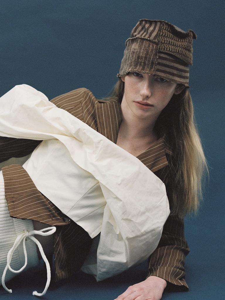 Eosseomnijeu Patchwork Hat_Brown