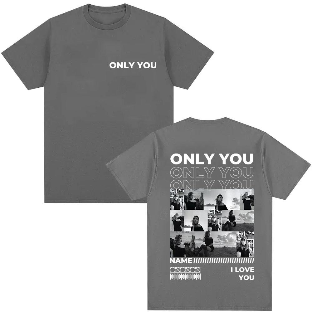Only You Petite Amie Impression Graphic Tshirt for Men and Women High Quality Retro Pure Cotton Tshirt M