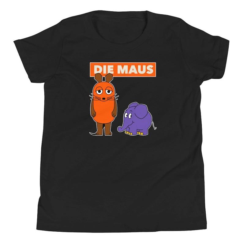 80s Retro Die Maus und Elefant Youth T-Shirt 100