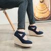 Spring Summer Shoes Women High Heels Elegant Ladies Wedges Shoes Brand Women Pumps Platform Woman Wedge Heel 10cm