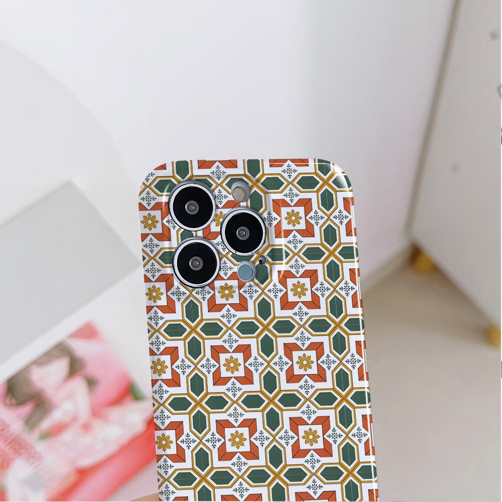 All-inclusive Film Handyhülle Cartoon Mode Design Hartschale Vollständige Abdeckung Kameraschutzhülle für iPhone Huawei Honor Vivo Google