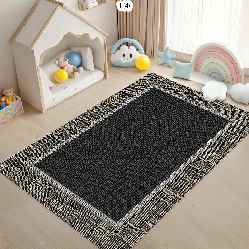 Modern Simple Carpet Geometric Pattern Anti Fouling Floor Mat Living Room Bedroom Dining Room Home Decoration  Rugs for Bedroom