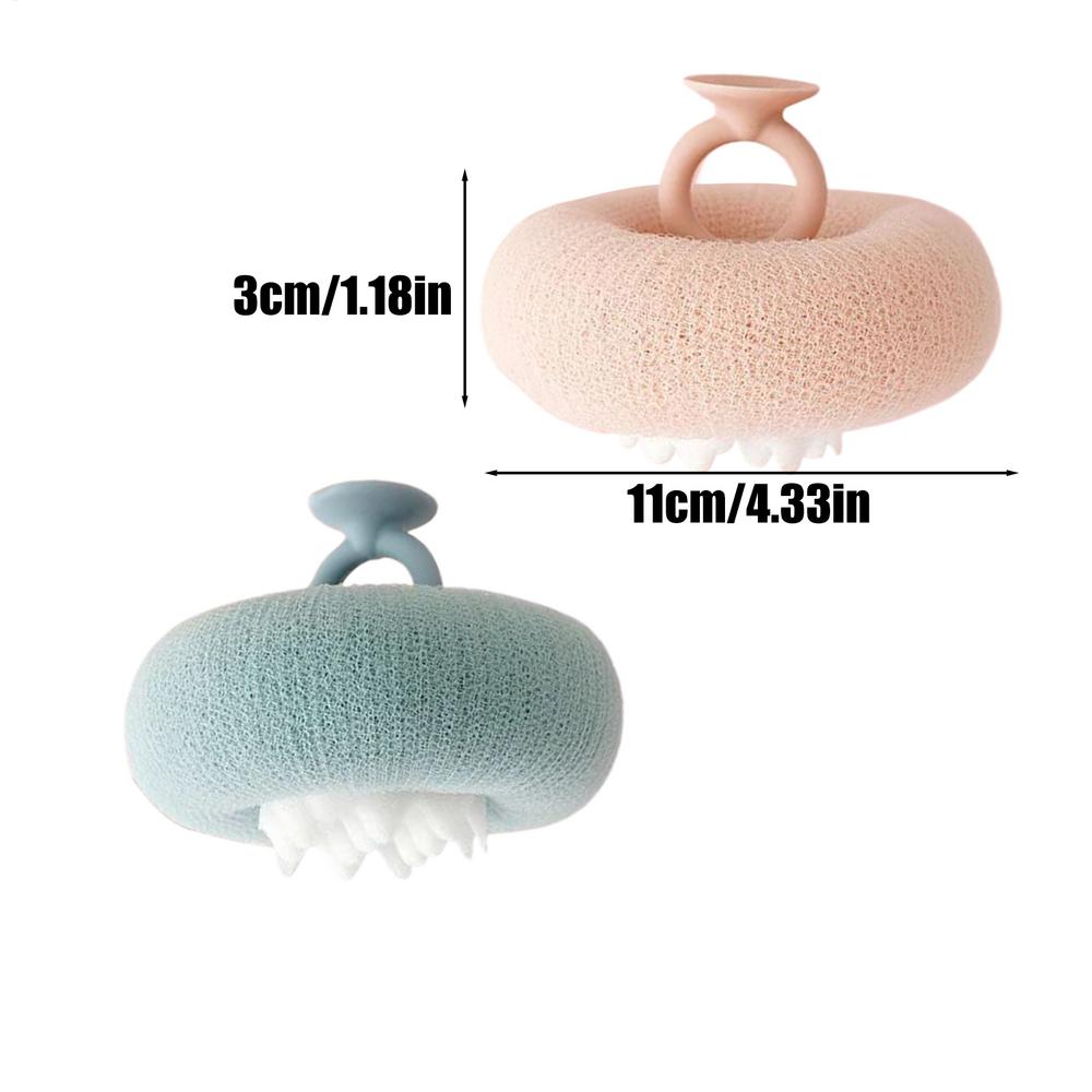 

Губка для ванны Дизайн подсолнуха 2 в 1 Скраб для тела Присоска Щетка для чистки Сетчатая мочалка Для девочек Мальчиков Мужчин Путешествия