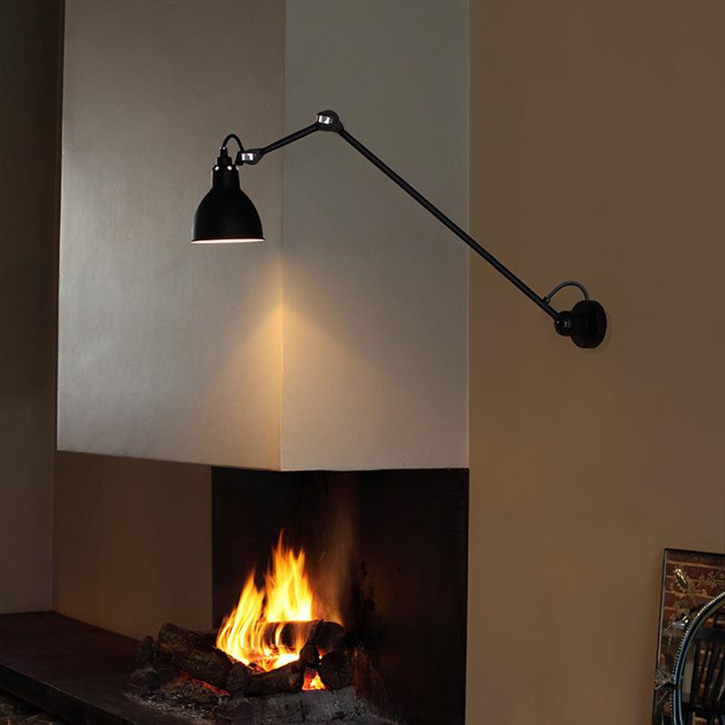 Modern Nordic Minimalist Swing Arm Wall Lamp