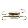 1/2pcs 68mm Universal Motorcycle Exhaust Muffler Mounting Spring Link Pipes Stainless Steel Rotatable Metal Springs Kit Set