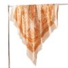 Vintage Printed Silk Wool Scarf 140x140cm Dual-use Shawl Wrap Sun Protection Warmth