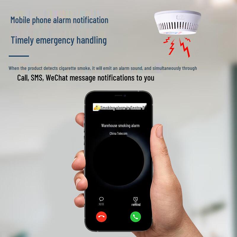 GANGQI YJ-127 Smart Cigarette Smoke Alarm