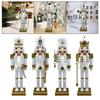 Nutcracker Figurine Statue Freestanding Traditional Collectible Christmas