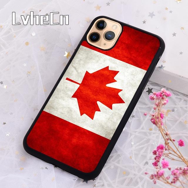 

LvheCn Canada flag Phone Case Cover For For iPhone 17 Air 13 12 14 15 16 Pro Max Plus iPhone 12or12pro