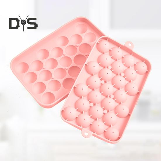 Große Kapazität, leicht zu lösendes Silikon-Eisgitter, Gelee-Joghurt-Eiskugelform, Kühlschrank-Eisbox, lebensmittelechter Eisbehälter