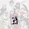 Portachiavi acrilico per zaino anime Gokurakugai 6 cm personaggio Aruma Tao Saotome Nei Takarai Tatsuomi Ban decorazione regalo carino