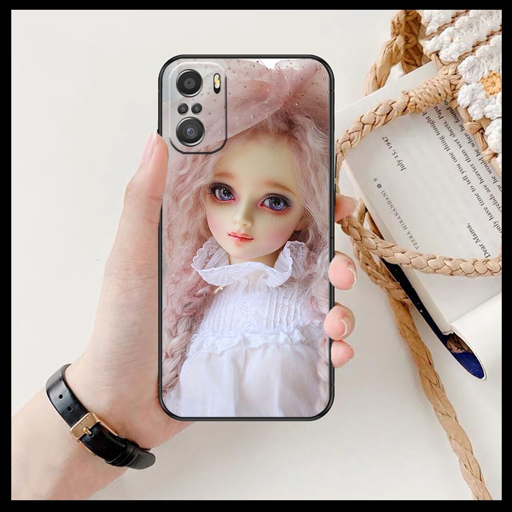 

Мягкий черный чехол для телефона Krajews Creepy Dolls для Xiaomi Redmi Note 10S 10 9T 9S 9 8T 8 7S 7 6 5A 5 Pro Max Redmi note 10 Pro
