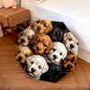 1 PC Automatic Folding Umbrella - Puppies Pattern, Portable & Foldable Design with 8 Ribs, Christmas Birthday Gifts