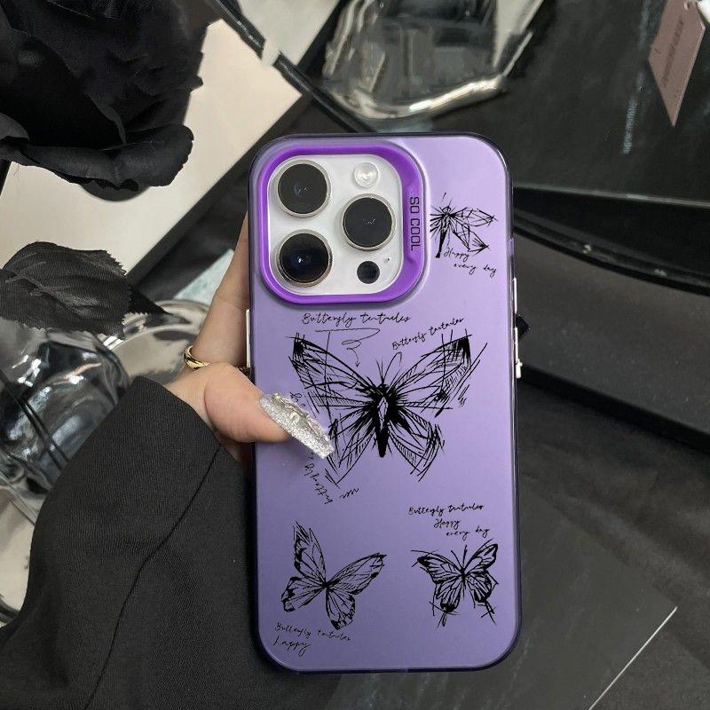 Butterfly Case For OPPO A38 A17 A15 A18 A58 A77S A77 A57 A76 A96 A94 A78 A98 5G Reno 10 5G 10 Pro 5 6 Lite 7 4G 6 Pro 5F Cover