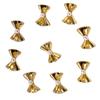 50x Bow Nail Charms French Style Bowknot Nails Art Charms Jewels Supplies Alloy Nails Art Decorations for Acrylic Nails