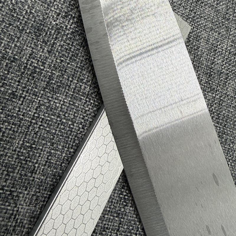 2026 New Aluminum Base Honeycomb Diamond Sharpening Stone, Portable Outdoor Sharpener Fixed Angle Knife Sharpener Accessories