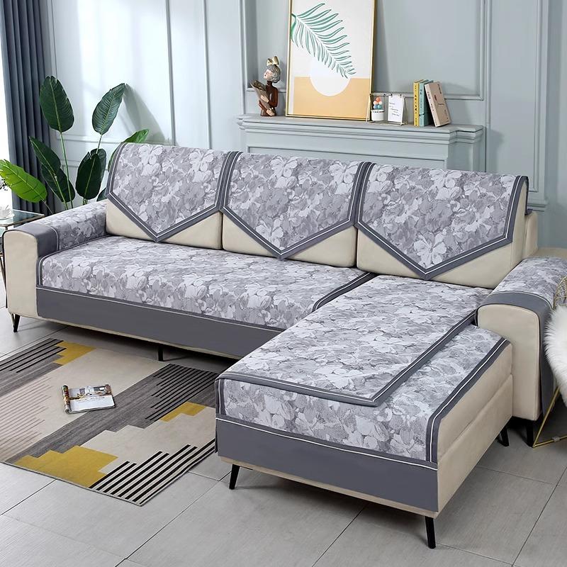 Sofa Cushion Cover Towel Is Universal In All Seasons, Non-Slip, High-End Seat Cushion, Simple Leather, Sofa Cover Cover, Backrest Towel, Cover Cloth