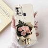 For Samsung Galaxy A21s SM-A217F Case Fashion Love Bow Cute Rabbit Soft Silicone Cover For Samsung A21s A 21S 6.5" Phone Cases
