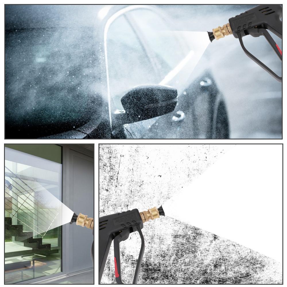 High Pressure Color Nozzle Kit with 5 Quick Connect Cleaning Water Gun for Car Cleaning 4000PSI For Karcher/Nilfisk