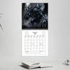 2026 Drachen-Fantasy-Wandkalender Monatsplaner mit 12 detaillierten Drachenillustrationen Spiralbindung Aufhängeloch Heim-Büro-Dekor Geschenk für Drachen