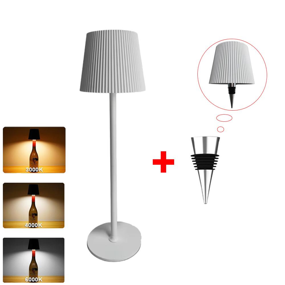 Wireless Wine Bottle Lamp Rechargeable Table Lamp Touch Control Wine Bottle Light Dimming LED Table Lamp Atmosphere Night Light